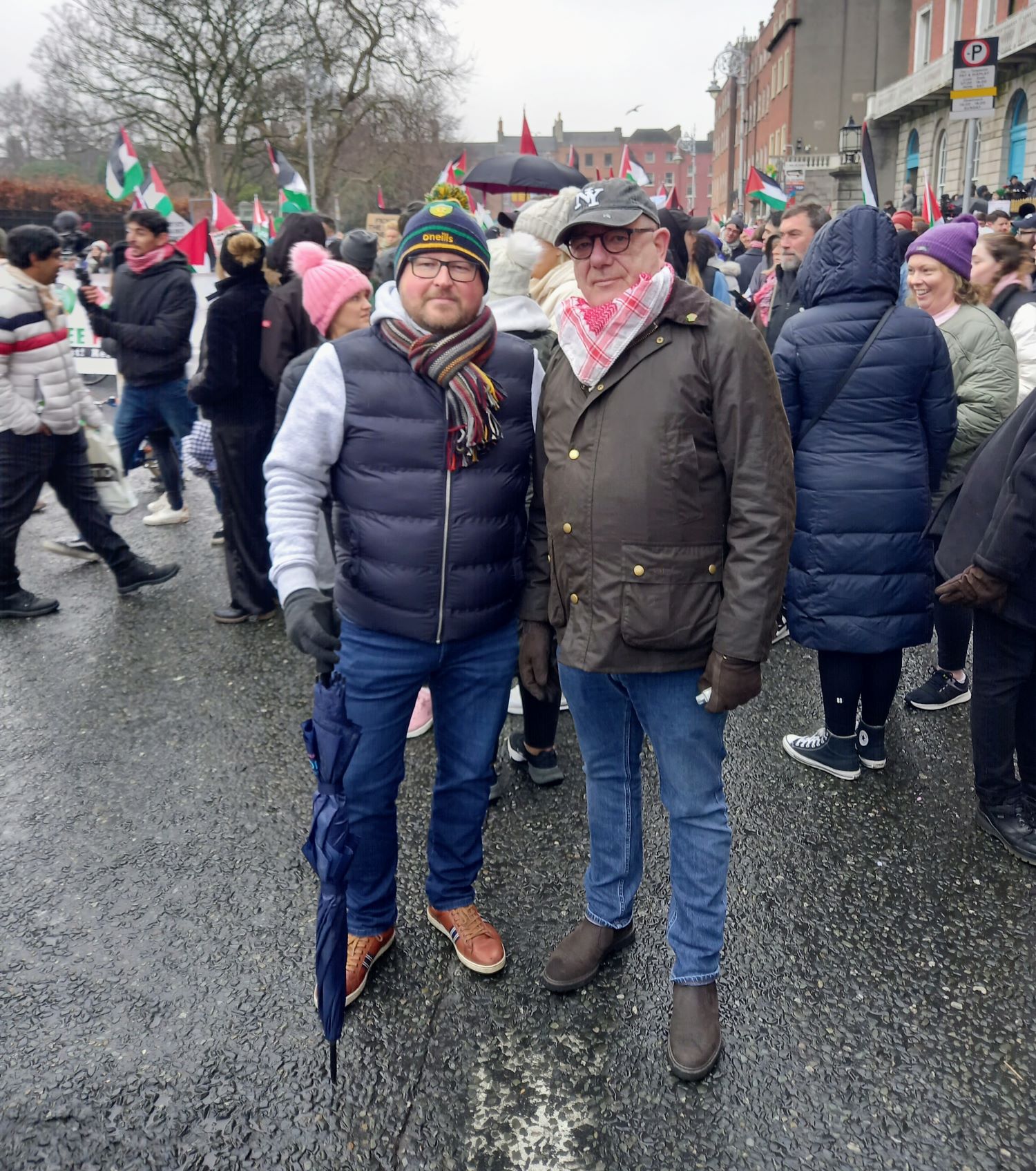 Gen. Sec. Owen Reidy and Gerry Murphy Dept. Gen. Sec.