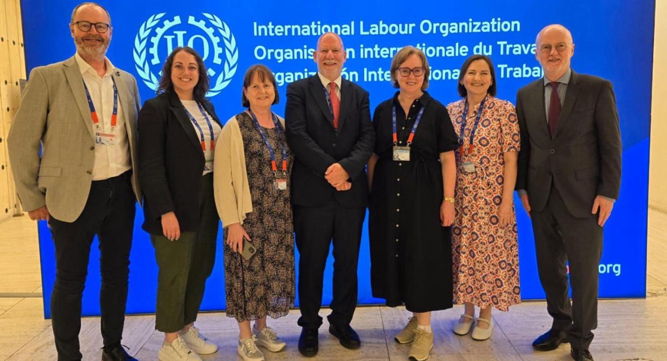 David Joyce ILO Conference Geneva June 2024