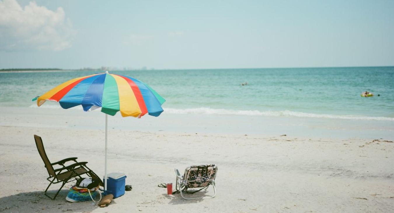 Beach scene